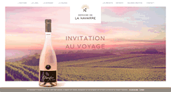 Desktop Screenshot of lanavarre.fr